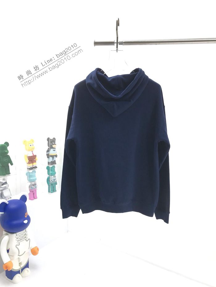 Balenciaga男裝 巴黎世家20年秋冬新款麥穗徽標印花連帽衛衣 男女同款  ydi3112